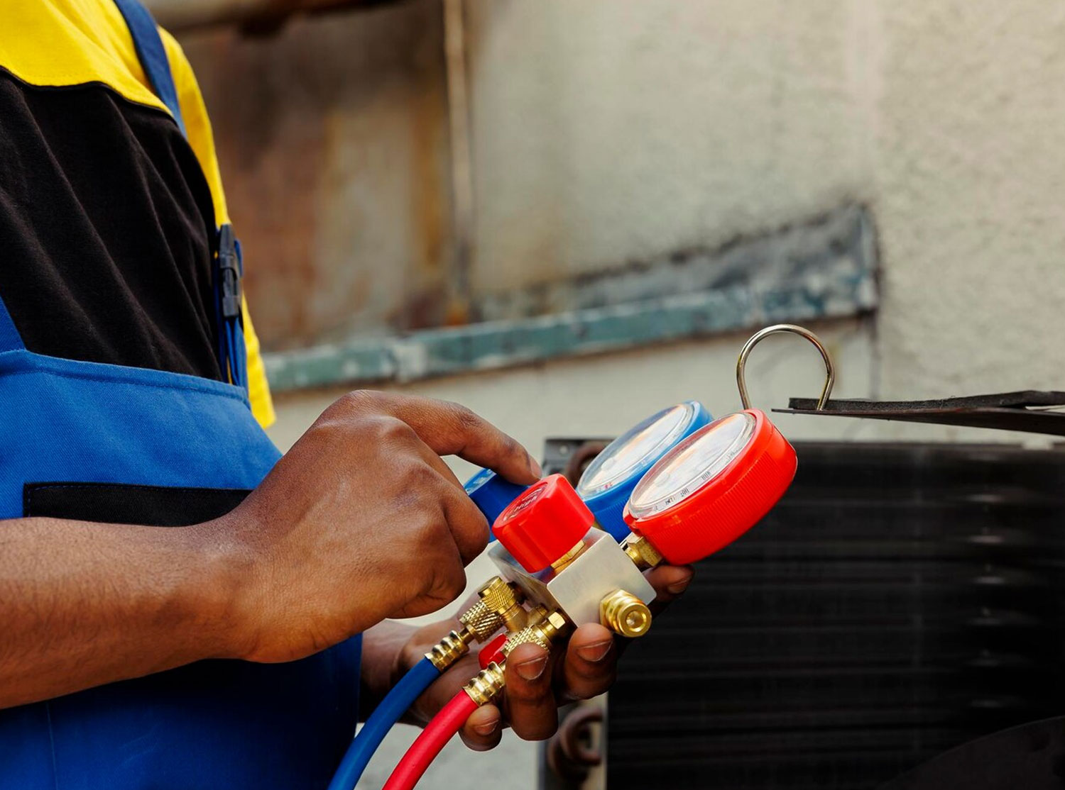 Truck cooling system and radiator service